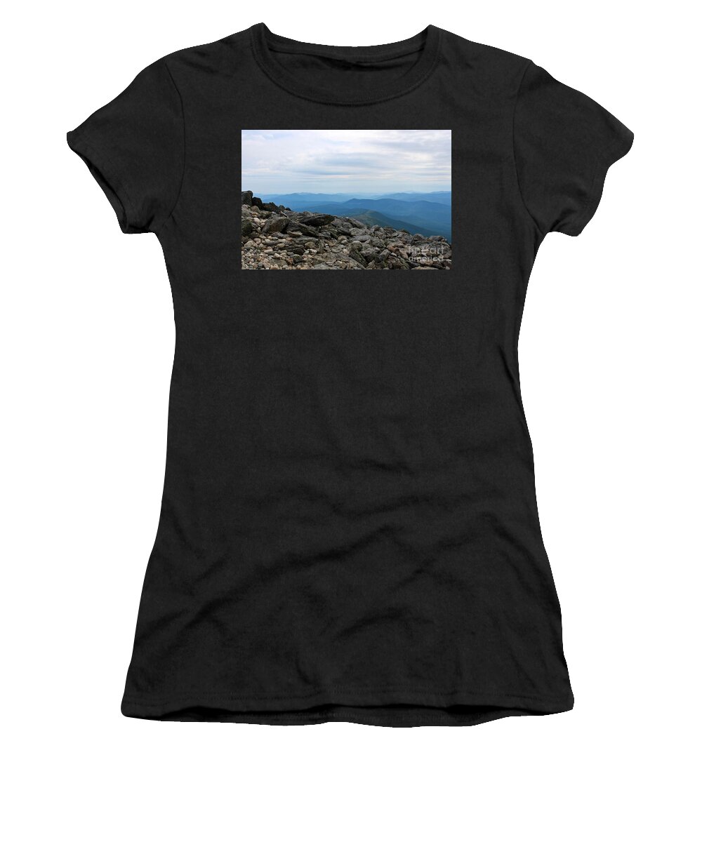 Mt. Washington Women's T-Shirt featuring the photograph Mt. Washington 9 by Deena Withycombe