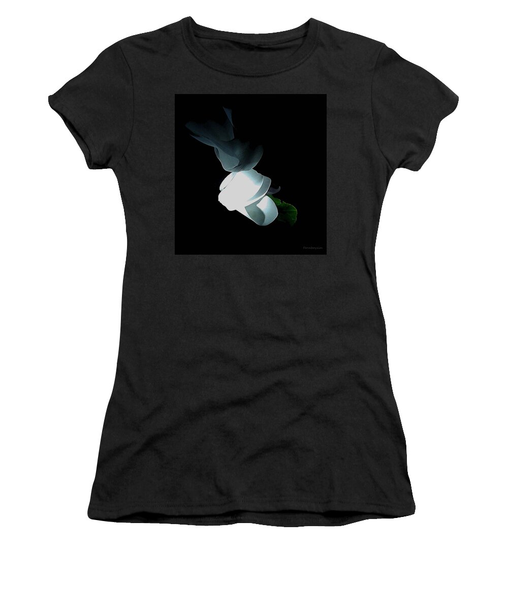  Women's T-Shirt featuring the photograph Mystery Flower by Harold Zimmer