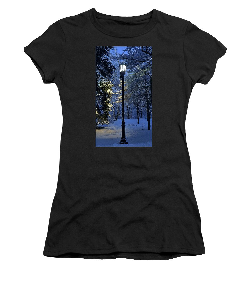 Winter Women's T-Shirt featuring the photograph Narnia by Phil Koch