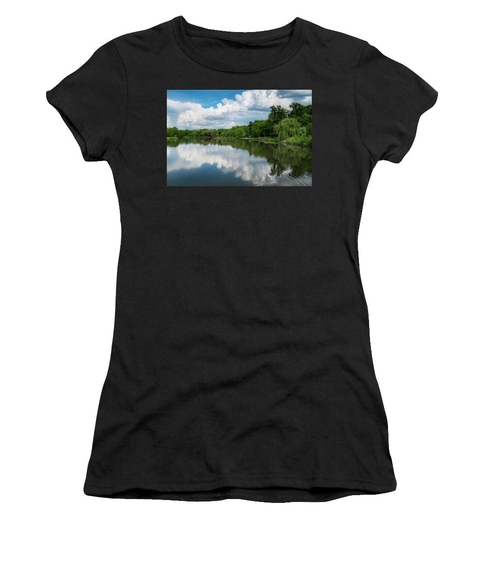 Nathanael Greene Park Women's T-Shirt featuring the photograph Nathanael Greene Park by Allin Sorenson