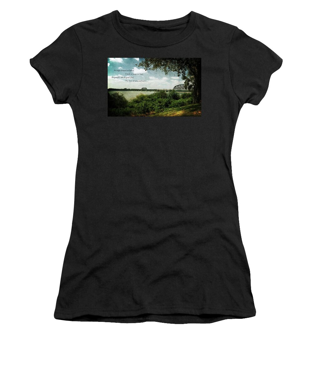 Tree Women's T-Shirt featuring the digital art Natures Poetry by Amber Flowers