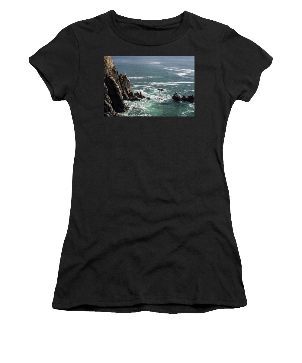 Coast Women's T-Shirt featuring the photograph Neahkahnie by Robert Potts