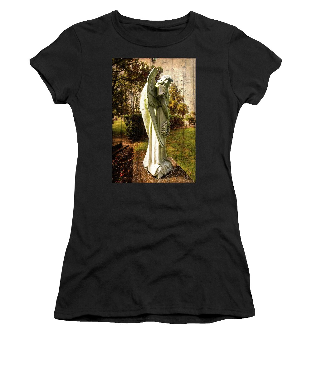 New Zealand Women's T-Shirt featuring the photograph New Zealand Angel by Kathryn McBride