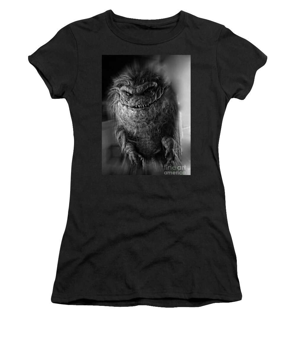 Goblin Women's T-Shirt featuring the photograph Nightmare by Frank Larkin