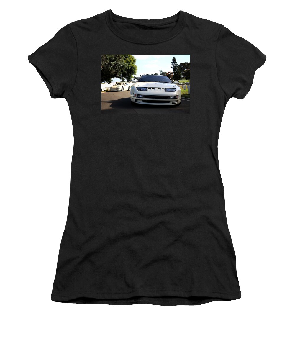 Nissan Women's T-Shirt featuring the photograph Nissan 300ZX by Travis Rogers