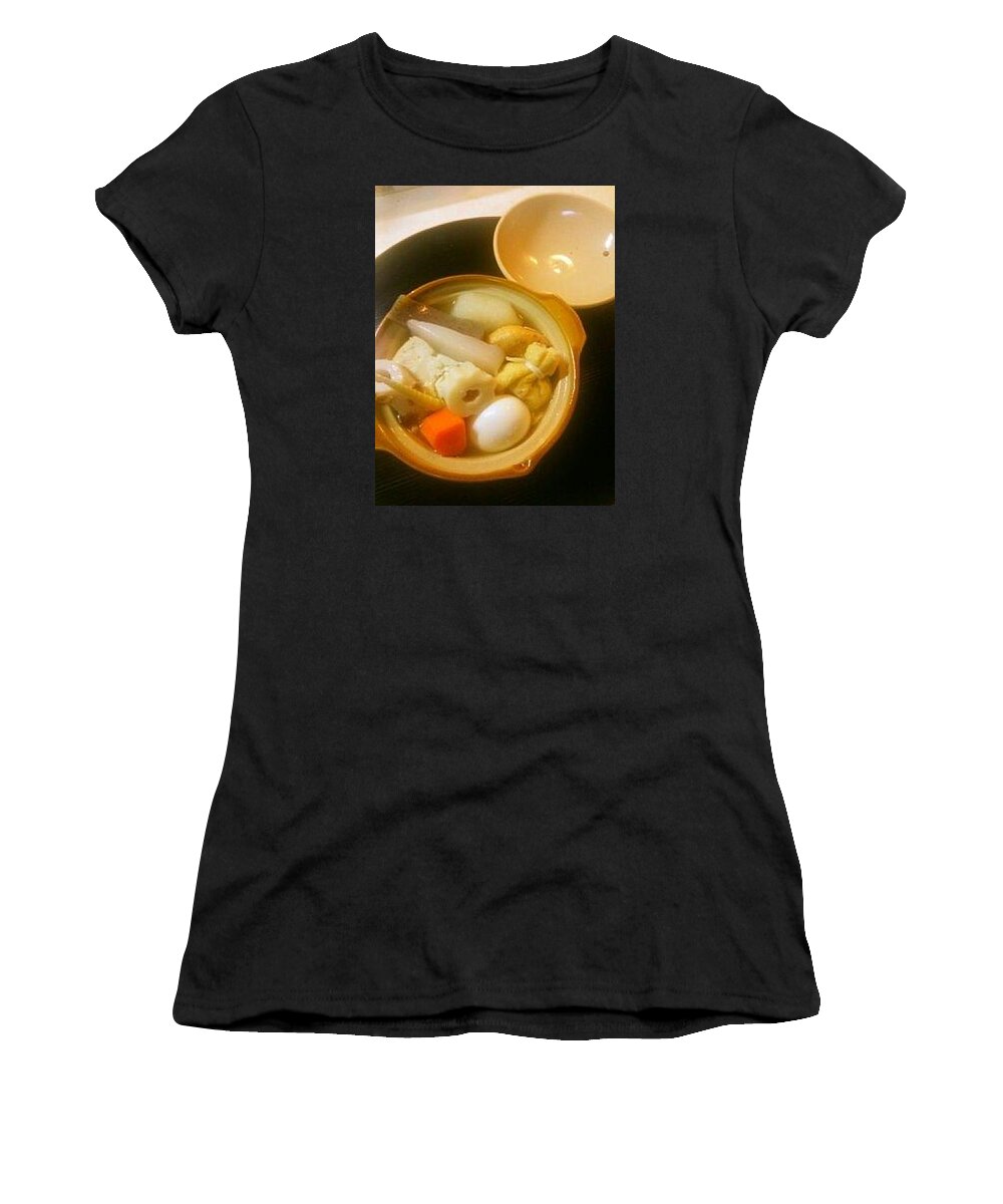 Photooftheday Women's T-Shirt featuring the photograph Oden by Mizuki Kudo