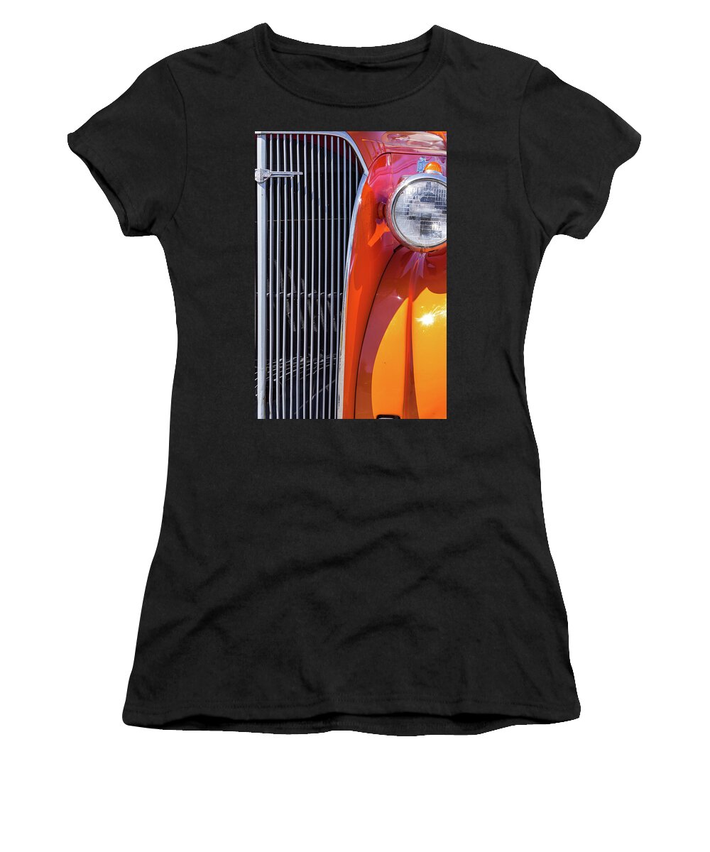 Vintage Car Women's T-Shirt featuring the photograph Orange Crush by Holly Ross