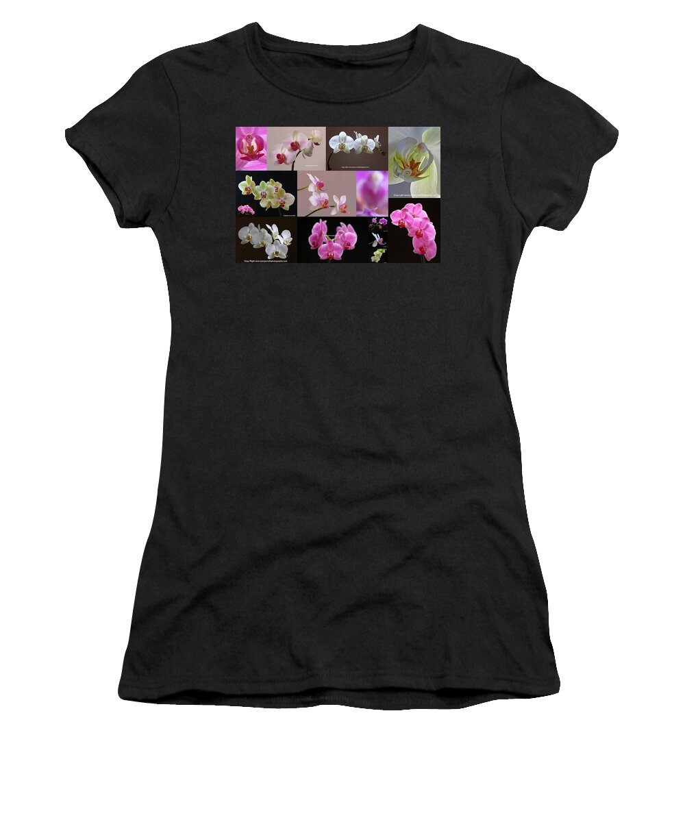 Orchid Women's T-Shirt featuring the photograph Orchid Fine Art Flower Photography by Juergen Roth