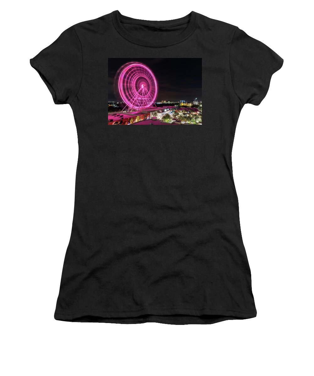 Orlando Women's T-Shirt featuring the photograph Orlando Eye by David Hart