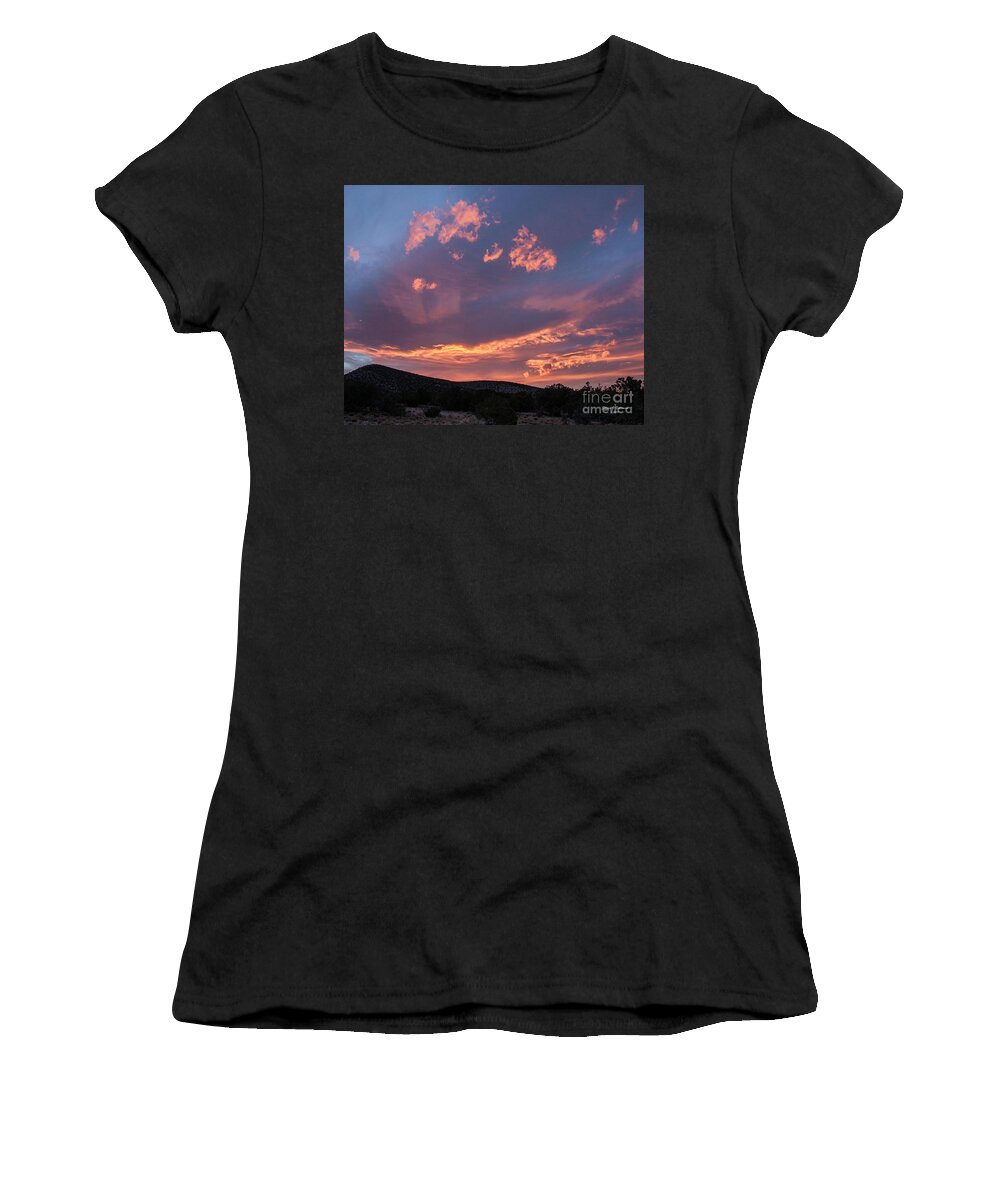 Natanson Women's T-Shirt featuring the photograph Ortiz Sunset by Steven Natanson