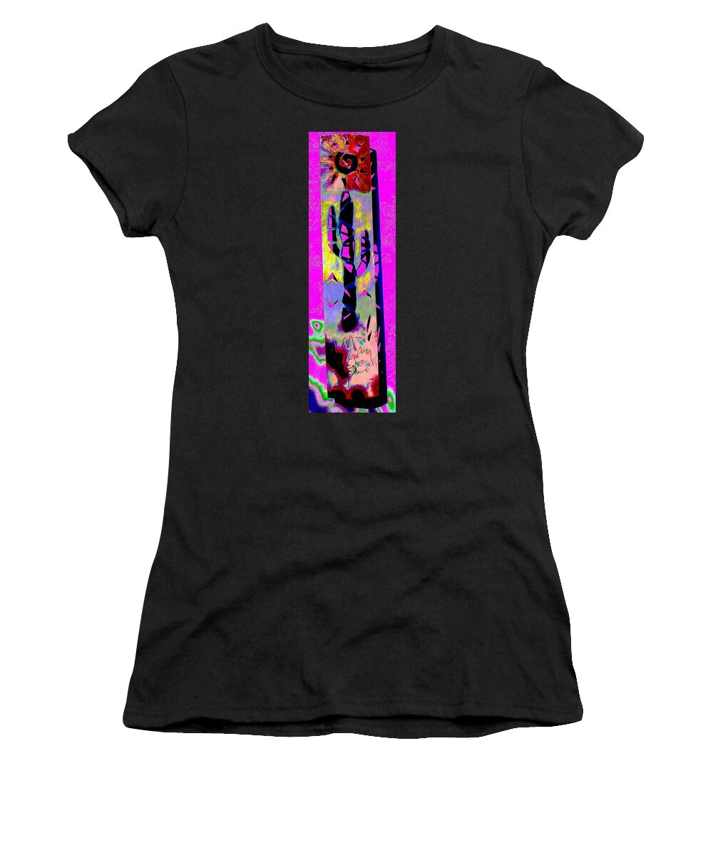 Mexico Women's T-Shirt featuring the photograph Outdoor luminary 2 by M Diane Bonaparte