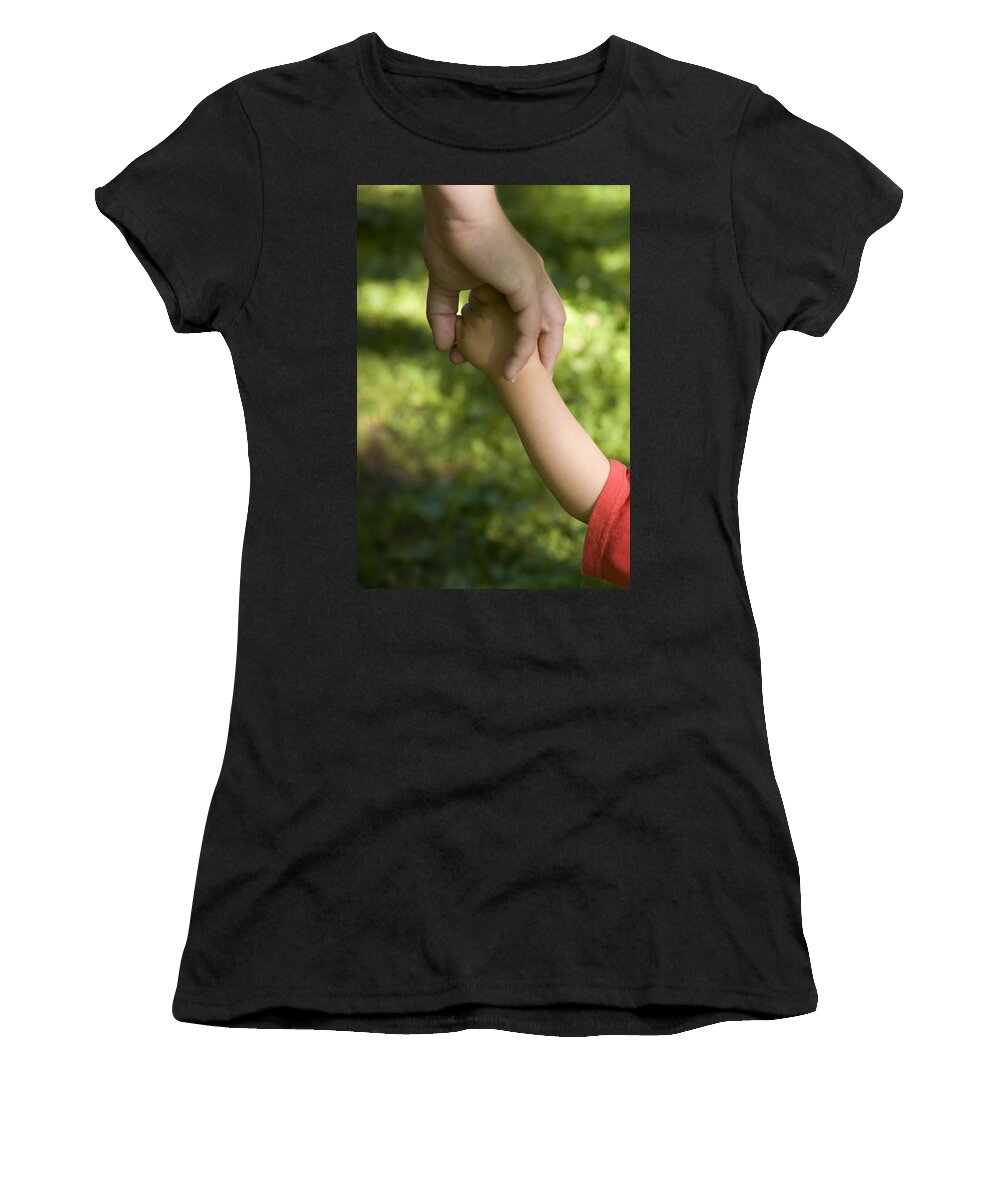 Family Women's T-Shirt featuring the photograph Parenthood by Ian Middleton