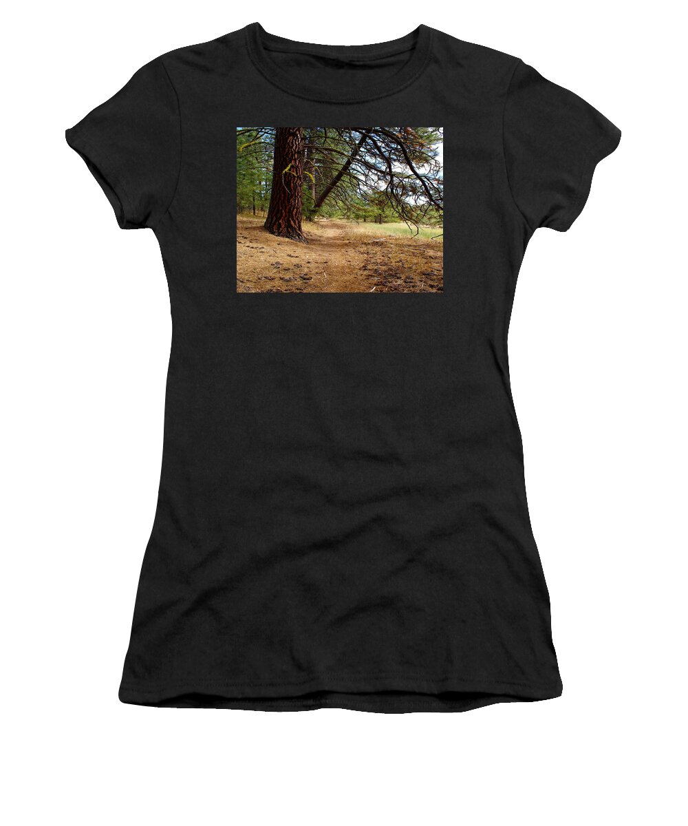 Nature Women's T-Shirt featuring the photograph Path to Enlightenment 1 by Ben Upham III