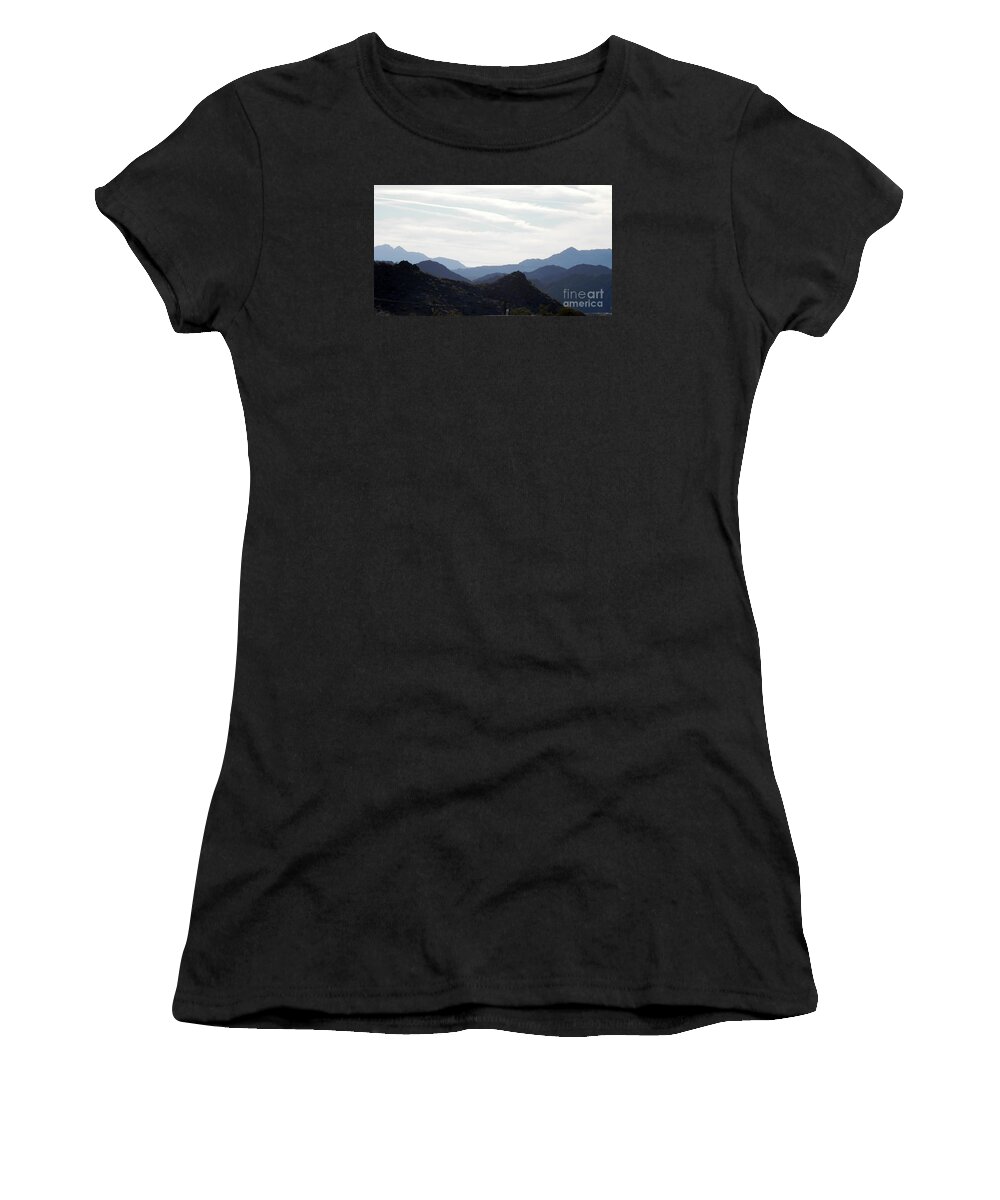 Lake Mead Nv Women's T-Shirt featuring the photograph Peace on earth by Barbara Leigh Art