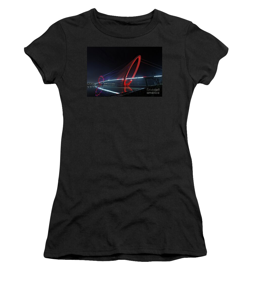 Gate Women's T-Shirt featuring the photograph Prepping the Gate by James L Davidson