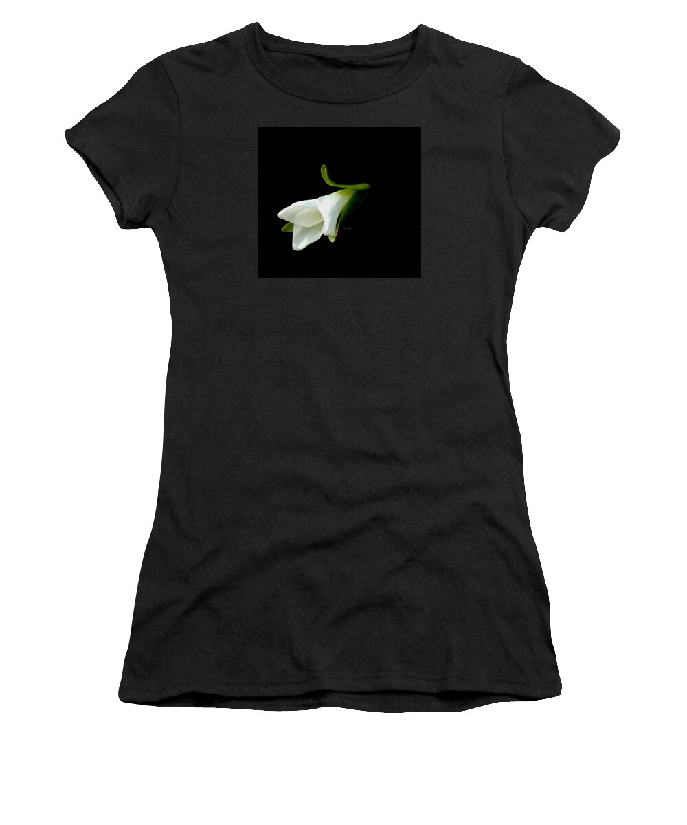 Trillium Women's T-Shirt featuring the photograph Purity by Wild Thing