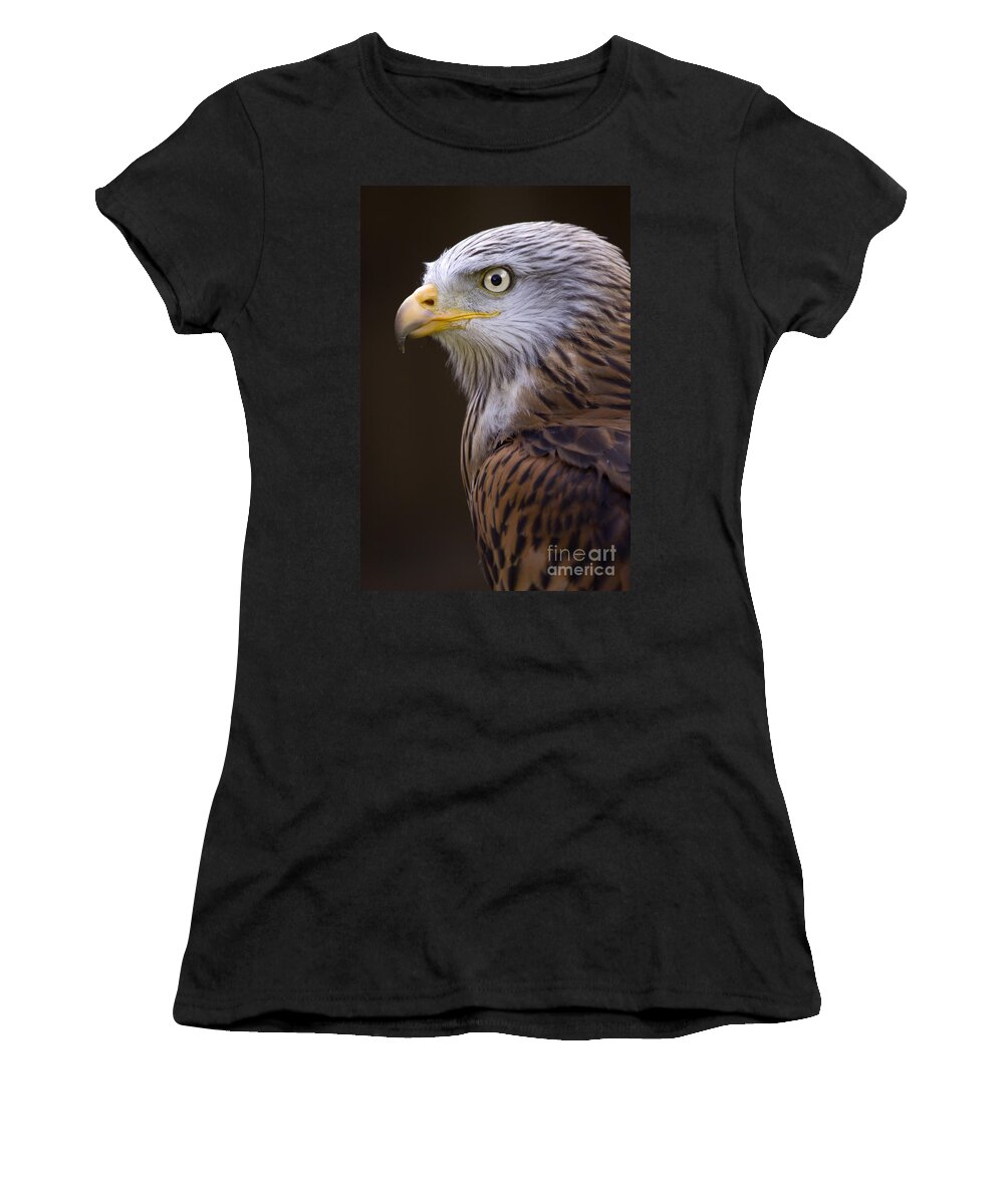 Red Kite Women's T-Shirt featuring the photograph Red kite by Ang El