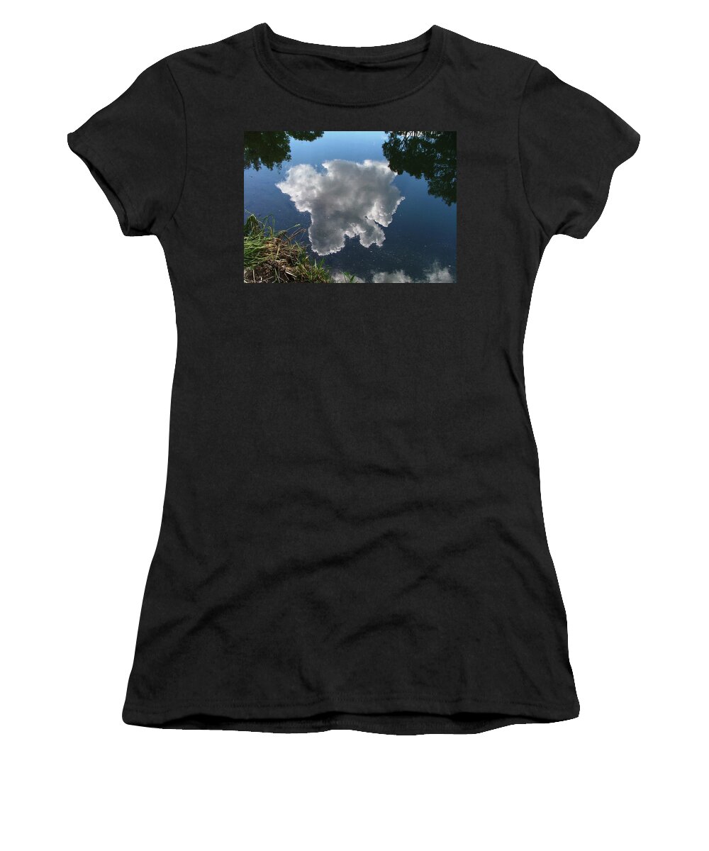 Pecos Women's T-Shirt featuring the photograph Reflection by Steven Natanson