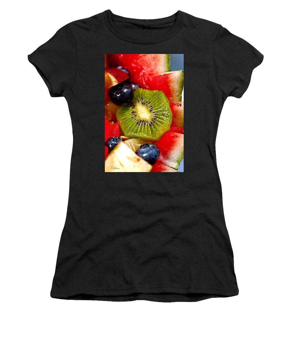Fruit Women's T-Shirt featuring the photograph Refreshing by Christopher Holmes