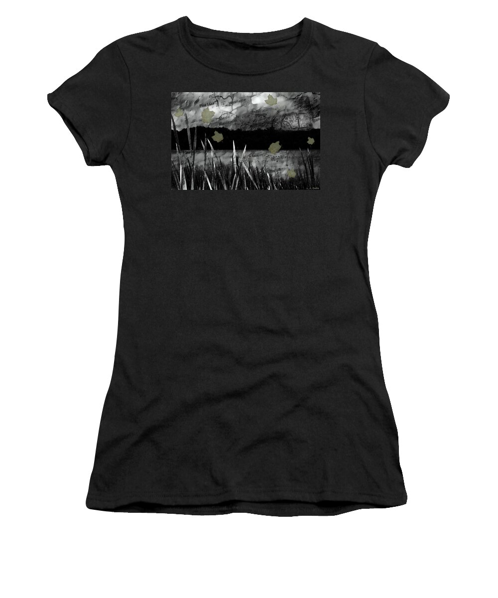 Landscape Women's T-Shirt featuring the photograph Remember when... by Lauren Radke