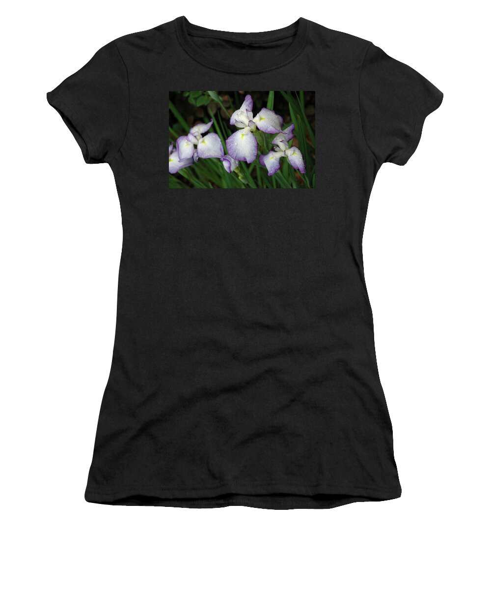 Iris Women's T-Shirt featuring the photograph Rhapsody by Marie Hicks