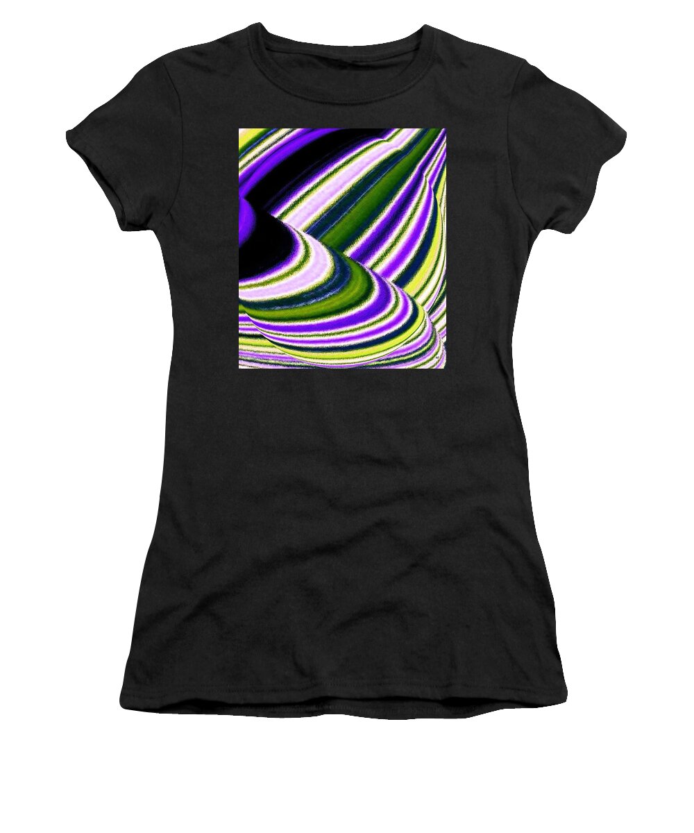 Rhythm Women's T-Shirt featuring the digital art Rhythm 5 by Will Borden