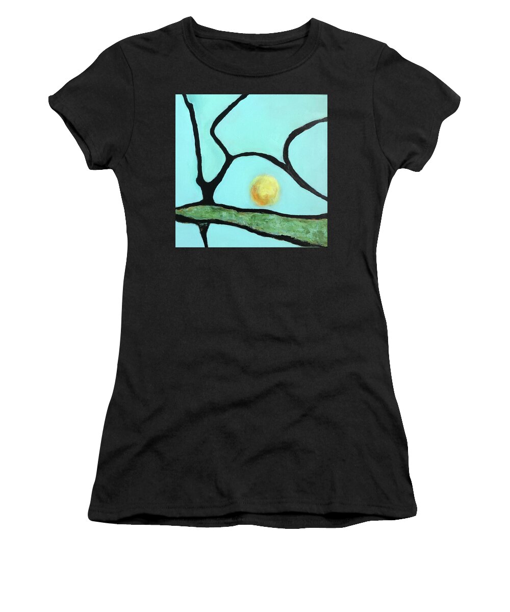 Contemporary Women's T-Shirt featuring the painting Ripening III by Mary Sullivan