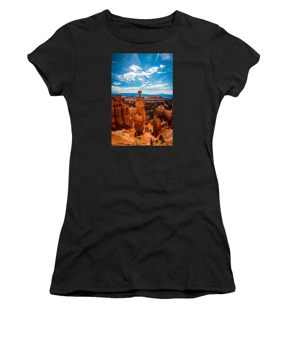 Canyon Women's T-Shirt featuring the photograph Rock on Rock by Britten Adams
