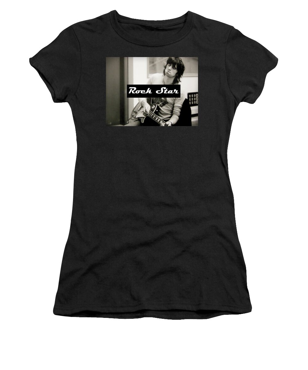 Rock Star Women's T-Shirt featuring the photograph Rock Star by La Dolce Vita