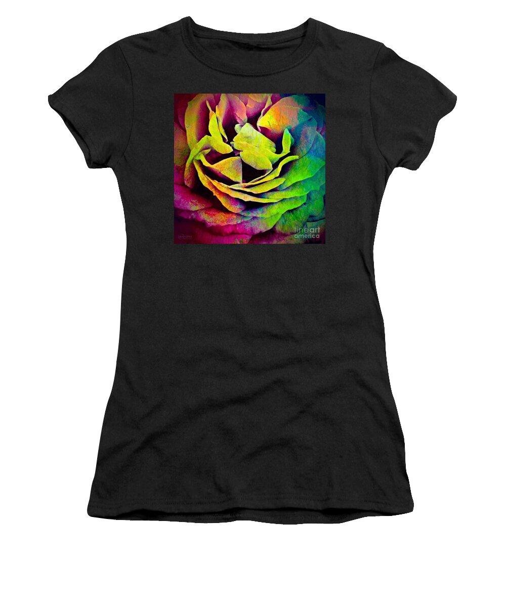 Equality Women's T-Shirt featuring the photograph Rose Of Equality by Robert ONeil