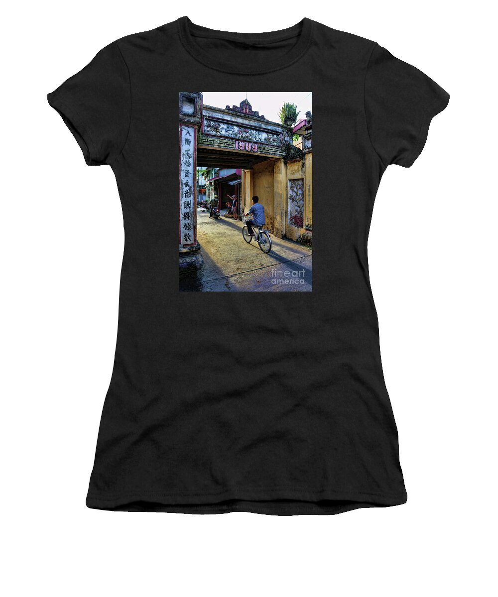 Vietnam Women's T-Shirt featuring the photograph Saigon history by Chuck Kuhn
