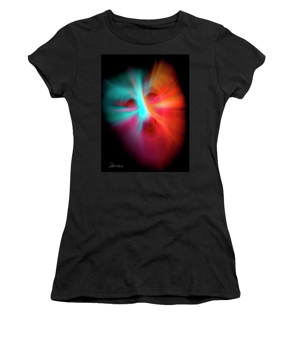 Color Women's T-Shirt featuring the photograph Scary by Frederic A Reinecke