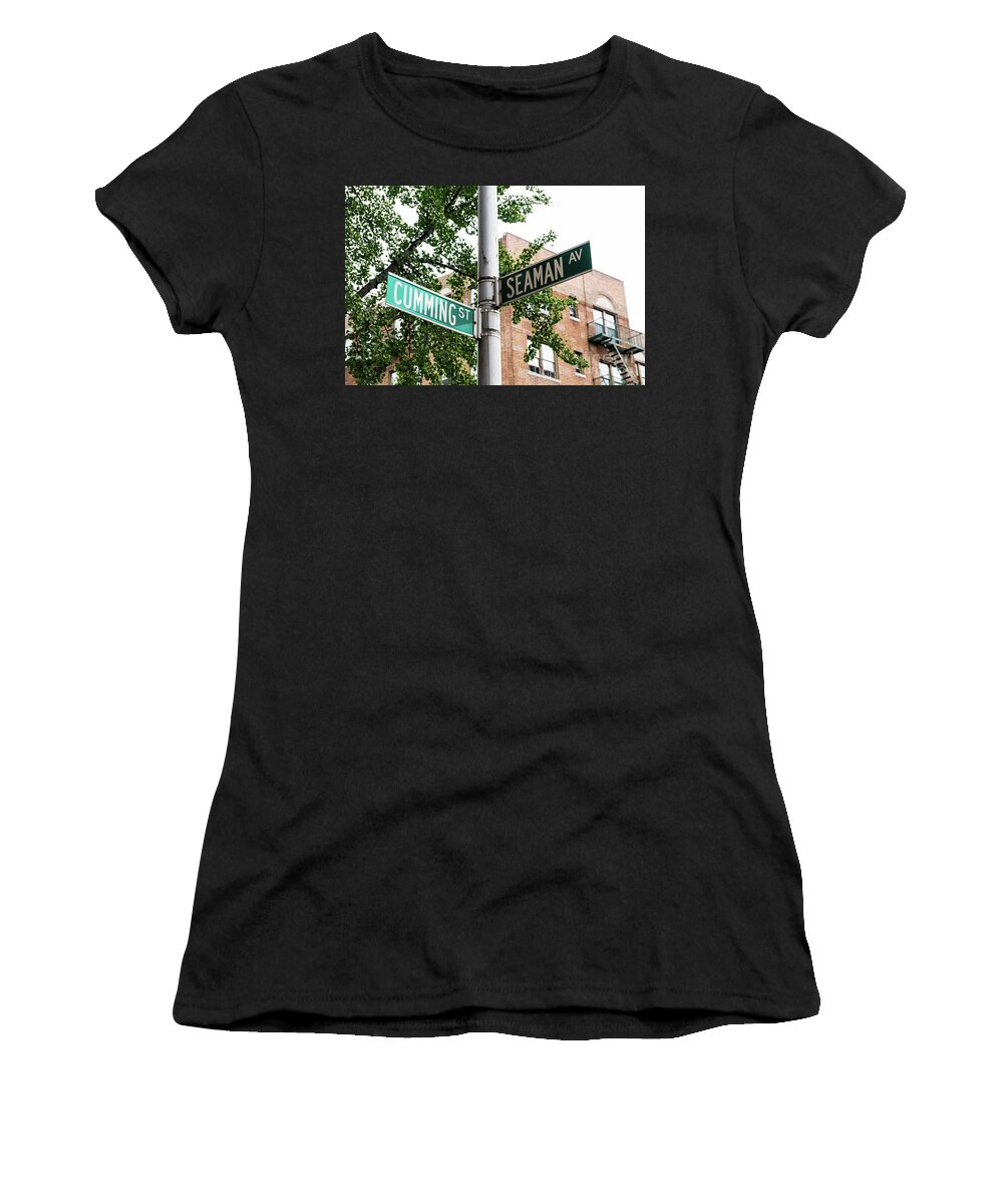 Seaman Women's T-Shirt featuring the photograph Seaman and Cumming by Cole Thompson