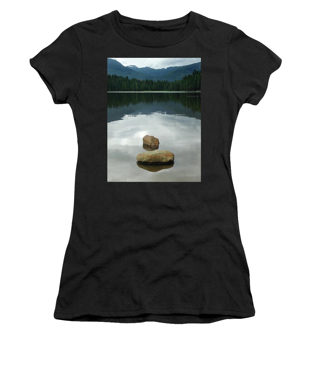 Lost Lake Women's T-Shirt featuring the photograph Serenity at Lost Lake by David T Wilkinson