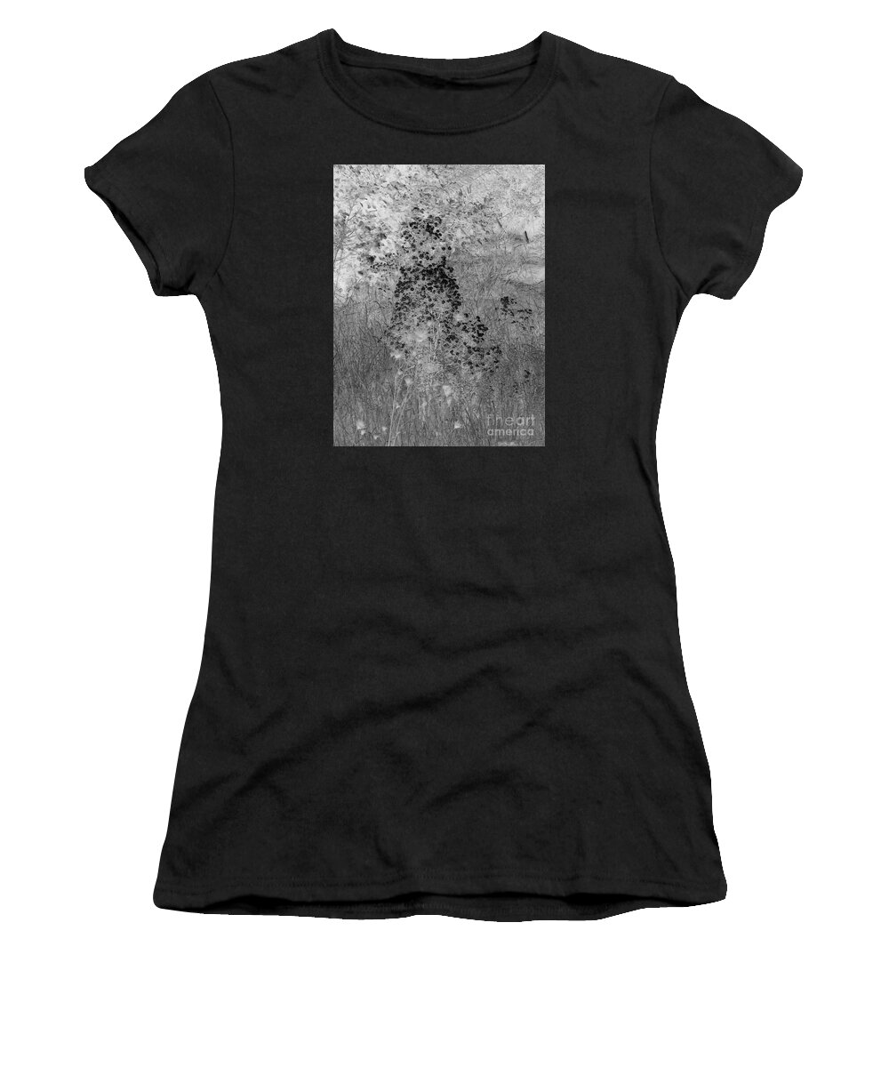 Art Women's T-Shirt featuring the photograph Series of Black and White 10 by Funmi Adeshina