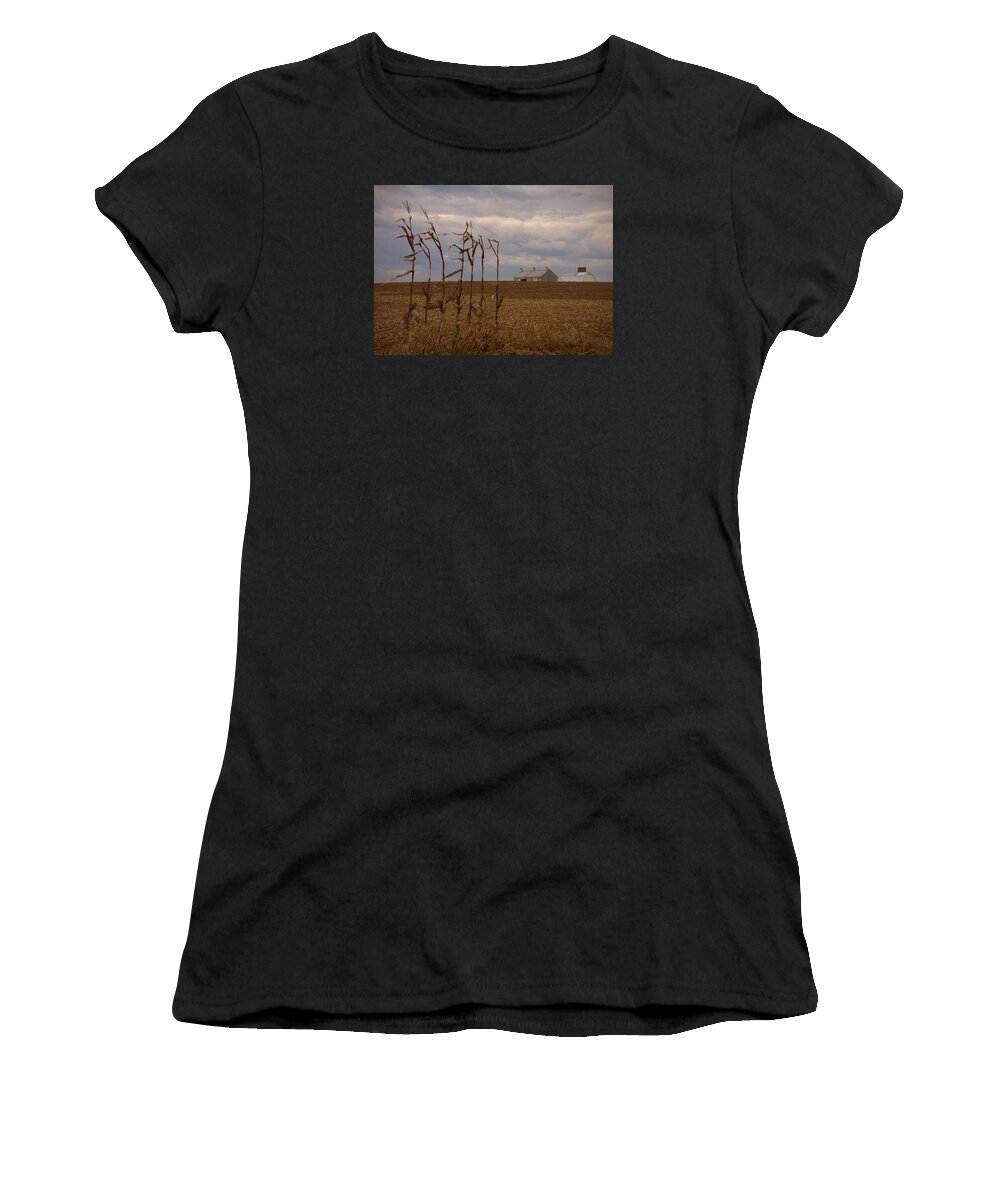 Farm Women's T-Shirt featuring the photograph Seven by Bob Geary