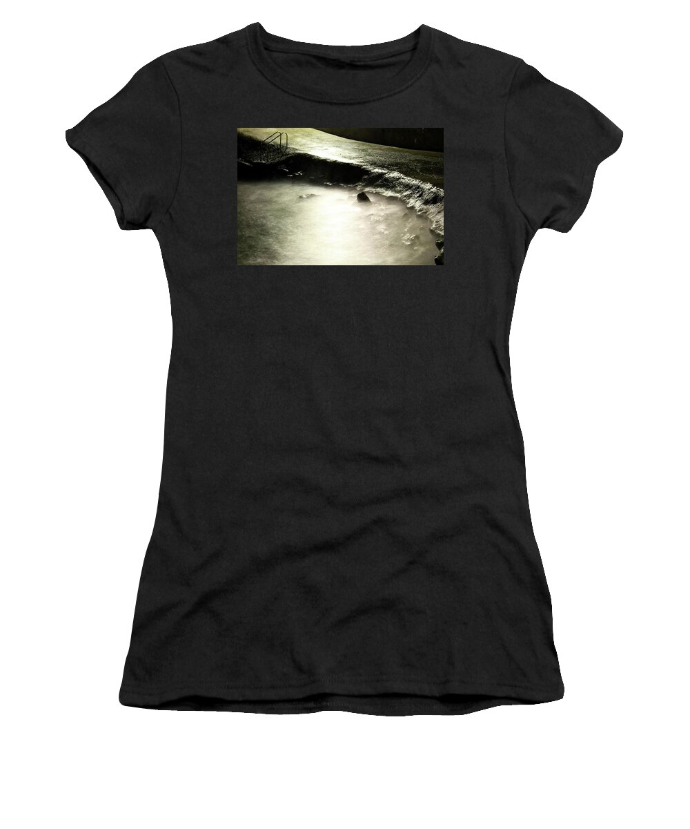 Water Women's T-Shirt featuring the photograph Shadows by Myownadventure Andoni