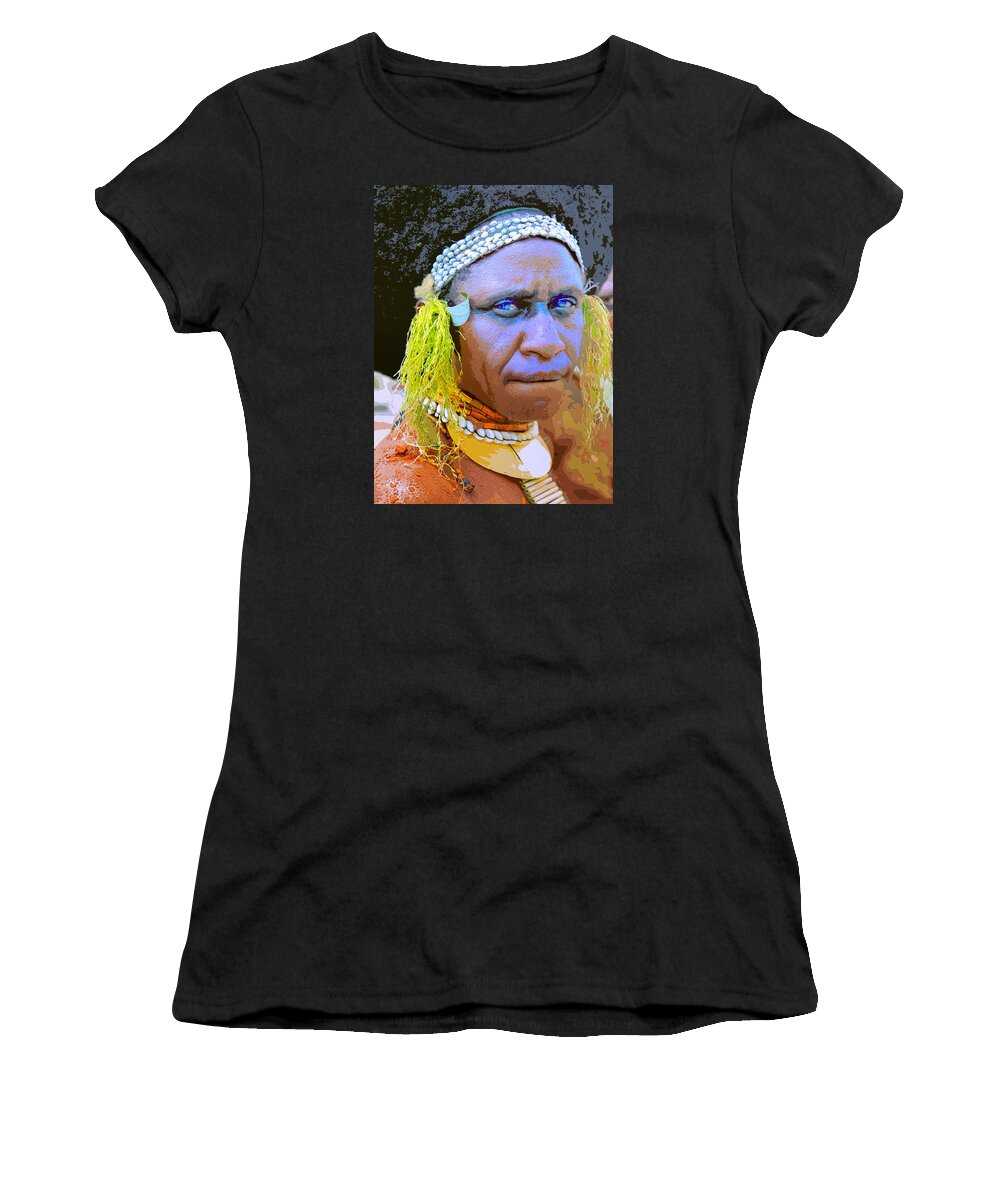 Shaman Women's T-Shirt featuring the photograph Shaman 1 by Dominic Piperata