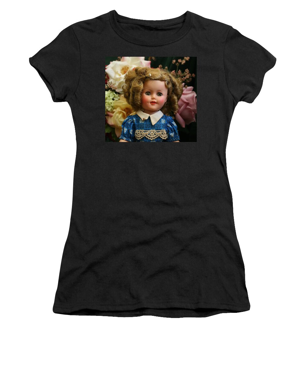 Doll Women's T-Shirt featuring the photograph Shirley Shirley by Marna Edwards Flavell