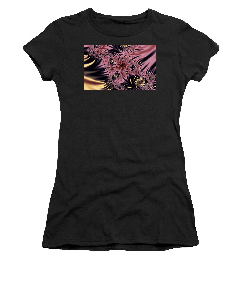 Clay Women's T-Shirt featuring the digital art Silken Pleasures by Clayton Bruster
