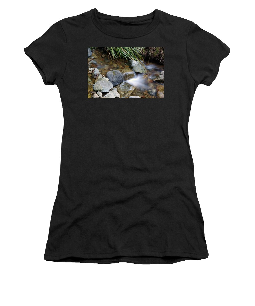 California Women's T-Shirt featuring the photograph Soft Creek on Tam #1 by Ben Upham III