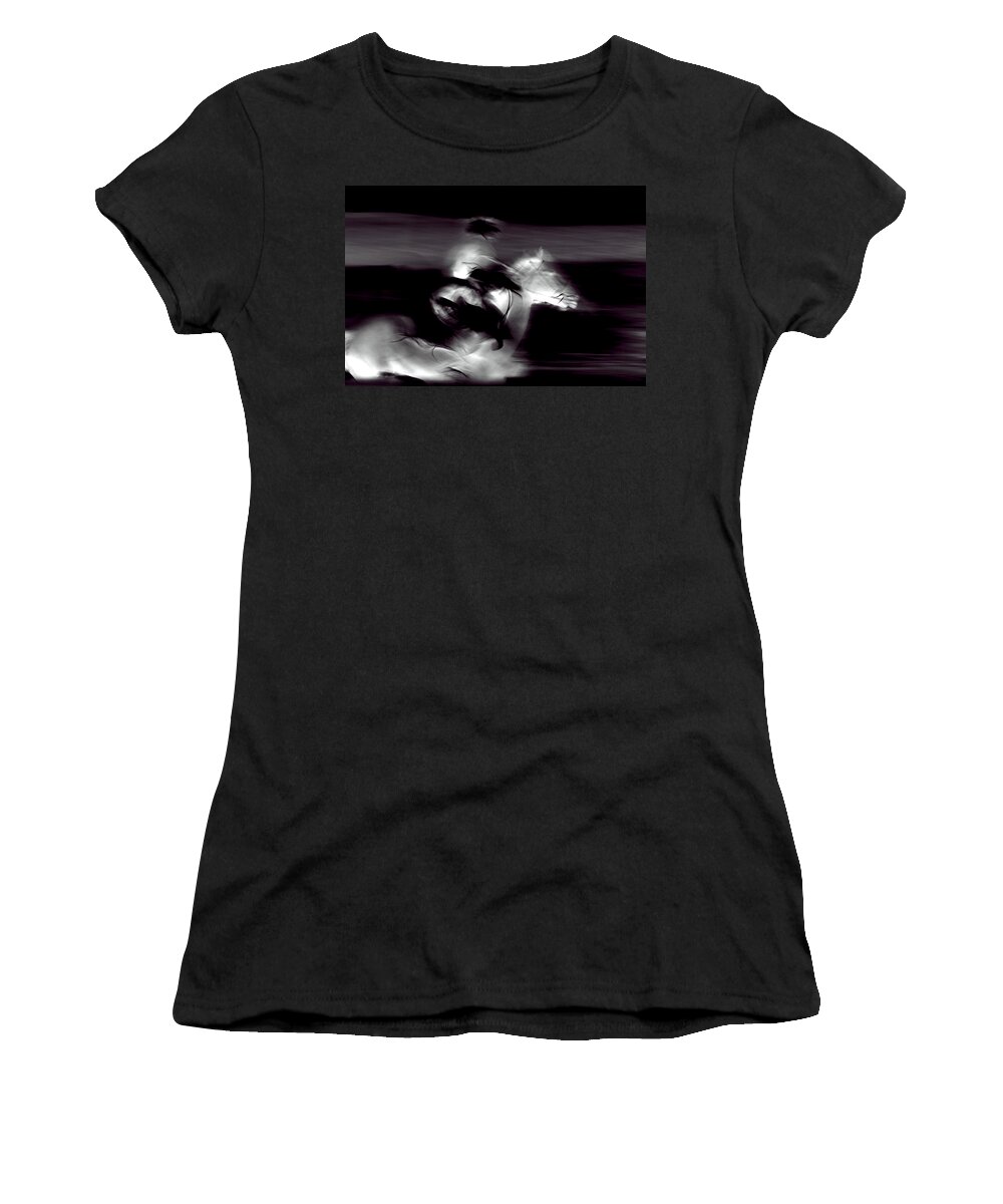 Horse Women's T-Shirt featuring the photograph Spirit Rider by Daniel Csoka