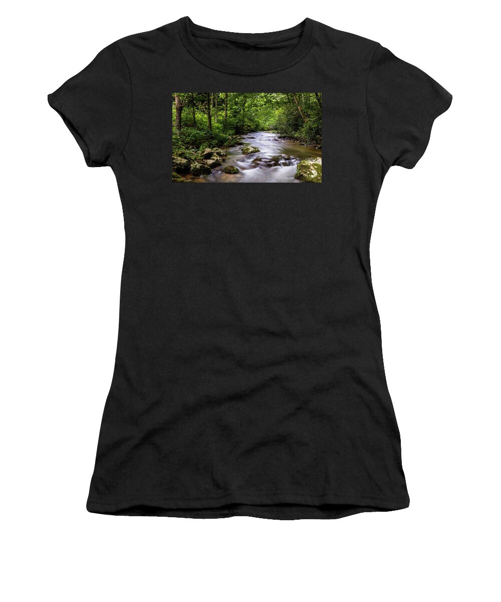 Best Women's T-Shirt featuring the photograph Spivey Creek by Gary Migues