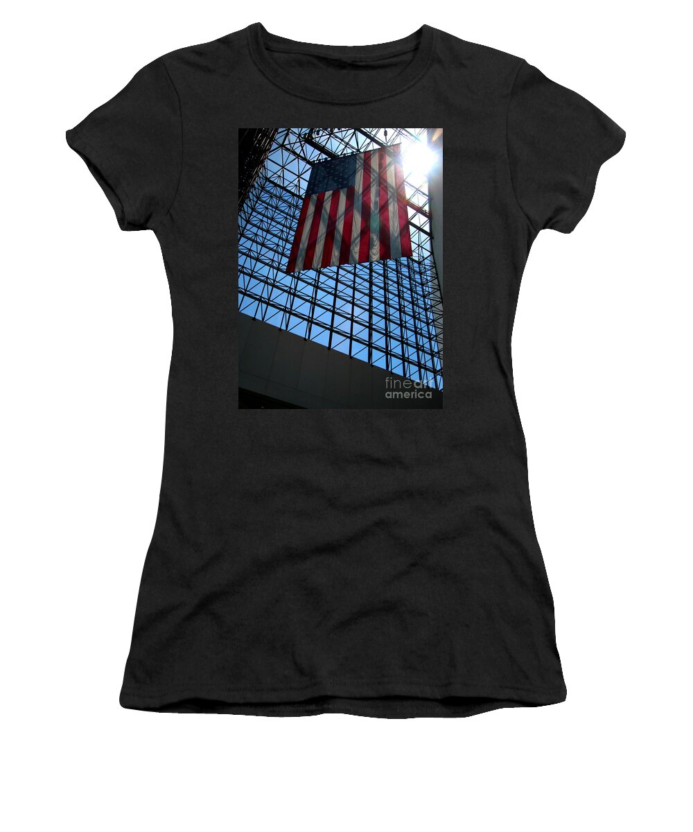 Flag Women's T-Shirt featuring the photograph Stars and Stripes by Jonathan Harper