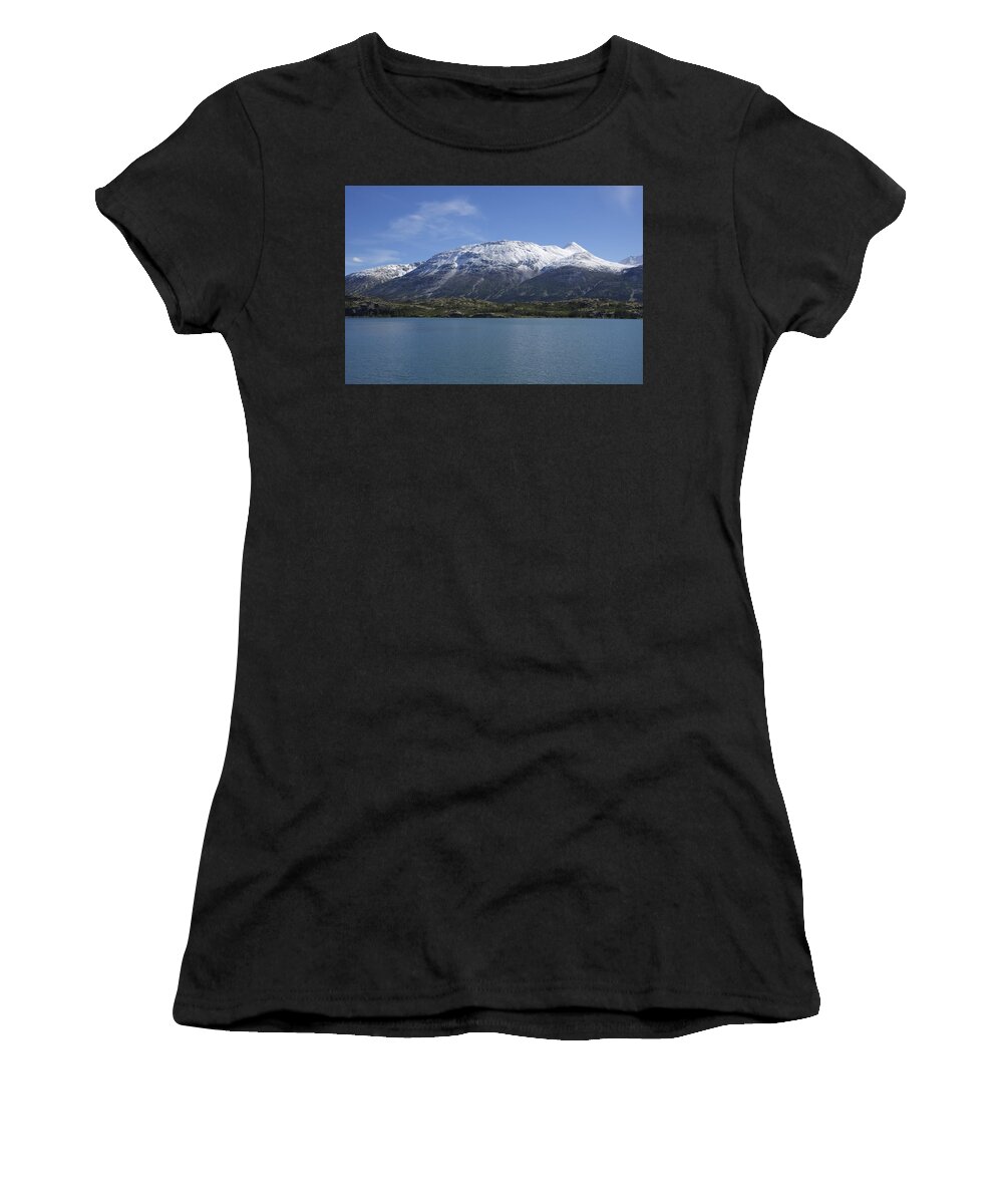 Stiking Mountains Women's T-Shirt featuring the photograph Stikine Mountains 8 by Richard J Cassato