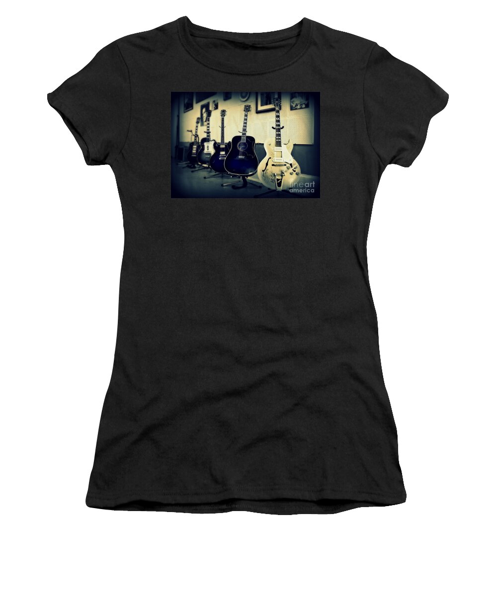 Sun Studio Women's T-Shirt featuring the photograph Sun Studio Classics by Perry Webster