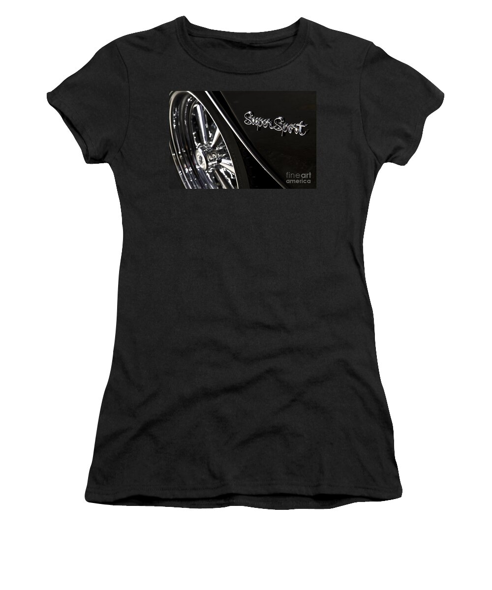 1965 Impala Women's T-Shirt featuring the photograph Super Sport by Dennis Hedberg