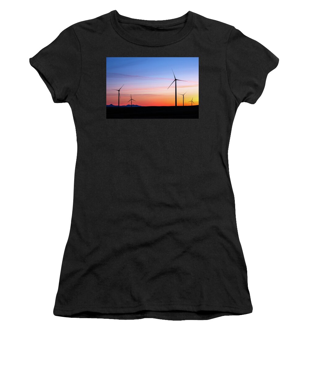 Ethridge Women's T-Shirt featuring the photograph Sweet Grass Energy by Todd Klassy