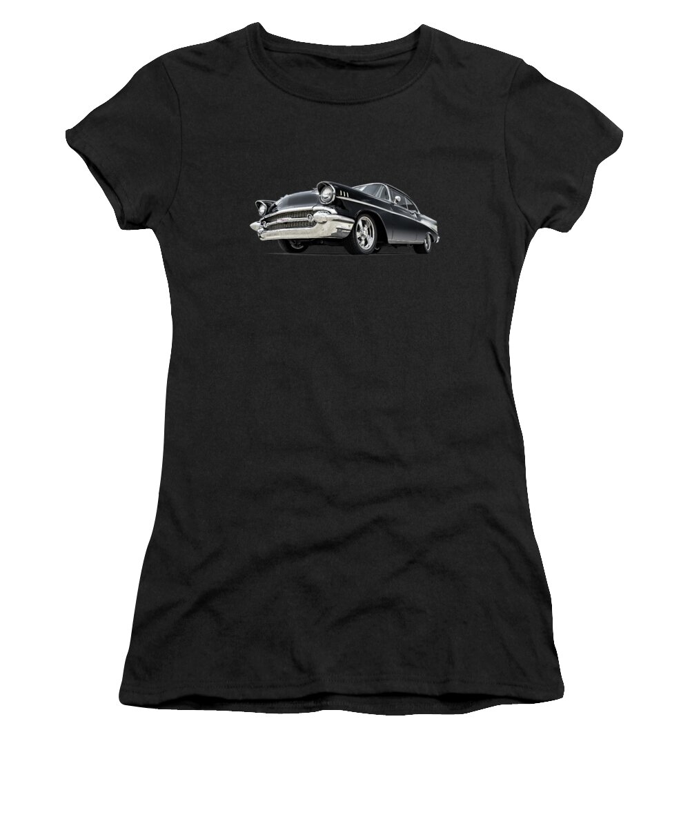 57 Chevy Women's T-Shirt featuring the digital art The 57 Chevy by Douglas Pittman