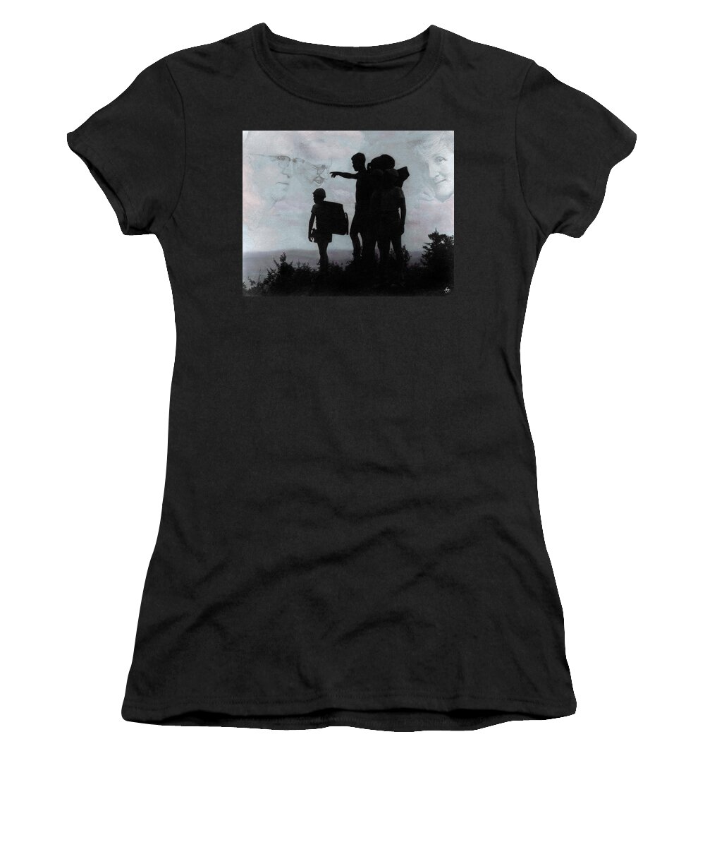 Call Women's T-Shirt featuring the photograph The Call Centennial Cover Image by Wayne King